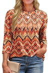 Orange Floral