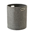 thumbnail image 2 of COFEST Collapsible Polyester Storage Box with Handles for Home Organization, Versatile for Clothes, Toys, and More Dark Gray, 2 of 8