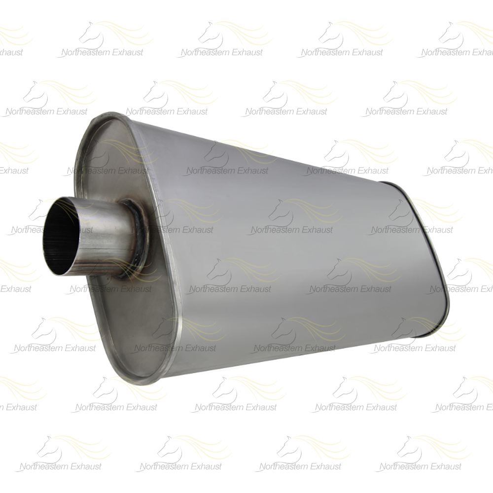 Northeastern Exhaust Stainless Steel Exhaust Muffler Fits 2007–2014 & 2015–2020 Chevy Suburban 1500 5.3L Direct Fit