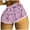#184 Purple, variant on Felirenzacia Women's Mini Shorts Lounge Wear Pajama Graphic Shorts Comfy Sexy Lightweight Hot Pants for Big Purple,XL