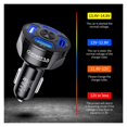 USB Car Charge,4 Ports Quick Mini Fast Charging For Mobile Phone Charger Adapter In Car,Fast