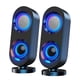 thumbnail image 2 of Altavoz de escritorio para juegos, ordenador, audio, escritorio, hogar, teléfono móvil, pequeño altavoz, mini subwoofer, con cable, USB, alto volumen, Bluetooth, estéreo, 2 of 9