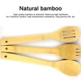 thumbnail image 4 of Juego de utensilios de cocina con pala de bambú ecológico, 4 of 5