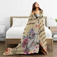 thumbnail image 5 of A Letter To My Mom Blanket Gifts For Kids Adults - Lightweight Throw Blanket For Bedroom Living Room Decor Soft Fuzzy Fleece Cozy Plush Bed Couch 40"X30", 5 of 7