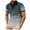 Black, variant on FUZHIQ Men's Polo Shirts Short Sleeve Gradient Vertical Striped Print Casual Golf Polo Breathable Soft Fabric Business Work Daily Wear Fashion Collared Shirt,L