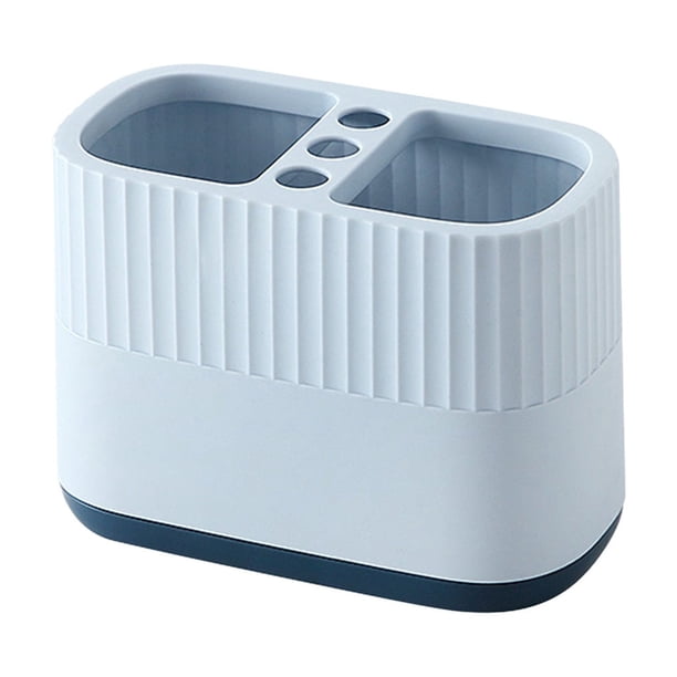 Bicolor Splicing Student Pen Office Desktop Multifunctional Storage Case