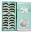 thumbnail image 2 of Kiplyki Wholesale Eyelashes 3D 3D Eyelashes Thick Eyelashes 10 Pairs Pack High-grade Fiber, 2 of 6