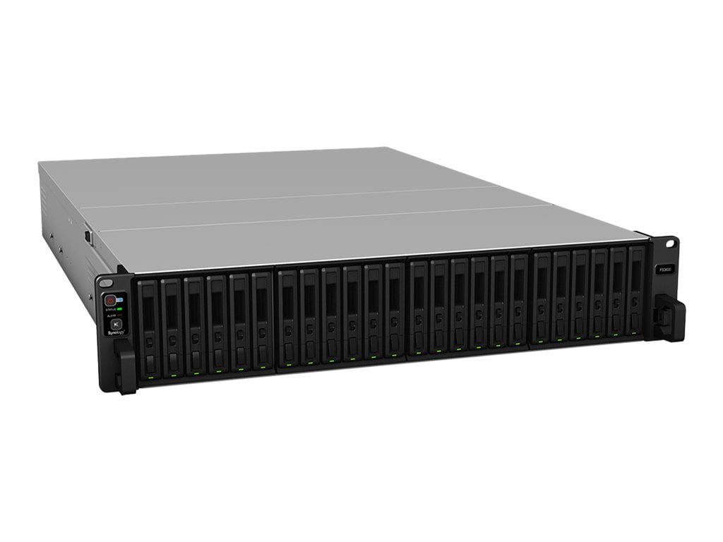 Synology FlashStation FS3600 SAN/NAS Storage System - Intel Xeon D-1567 Dodeca-core (12 Core) 2.10 GHz - 24 x HDD Supported - 0 x HDD Installed - 24 x SSD Supported - 0 x SSD Installed - 16 GB RAM DDR