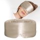 thumbnail image 1 of Máscara de seda para dormir AtreaBay, 100% seda de morera, para mujeres y hombres, 1 of 7