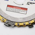 thumbnail image 3 of Wood Carving Chain Disc Wood Grinder Chain Chainsaws Disc Plate Tools, 115Mm, 3 of 5