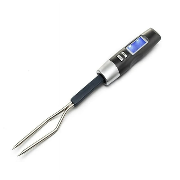 Barbecue fork with thermometer Thermo digital meat fork