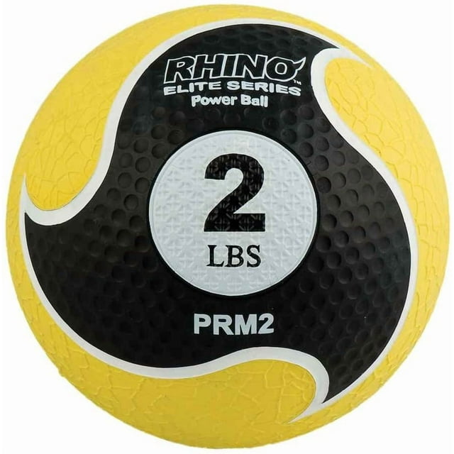 Balle Médicinale Rhino Elite, Poignée Jaune, 8 Pieds