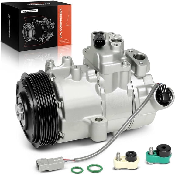 A-Premium A/C Compressor with Clutch Compatible with Subaru Outback 2020-2023 2.5L, Legacy 2020-2023 2.5L, Impreza 2017-2023 2.0L, Crosstrek 2018-2019 2.0L