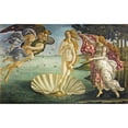 thumbnail image 2 of Sandro Botticelli 24x17 Gold Ornate Framed and Double Matted Museum Art Print Titled - Birth of Venus (1485), 2 of 4