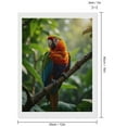 thumbnail image 2 of Diamond Art Kits for Adults, Tropical Parrot On Branch 5D Diamond Painting Kits for Adults Beginners, DIY Full Drill Diamond Painting, Gem Art and Crafts 12x16, 2 of 7