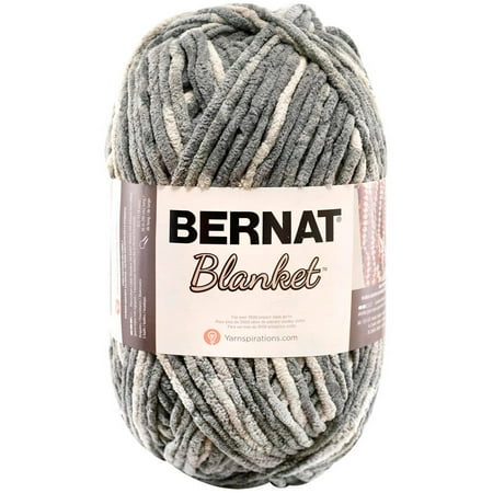 Bernat Blanket Big Ball Yarn-Silver Steel