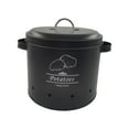 thumbnail image 2 of Vegetables Storage Bin Food Container with Lids Pots Multifunctional Kitchen Storage Canister for Counter Pantry Decoration black potatoes, 2 of 6