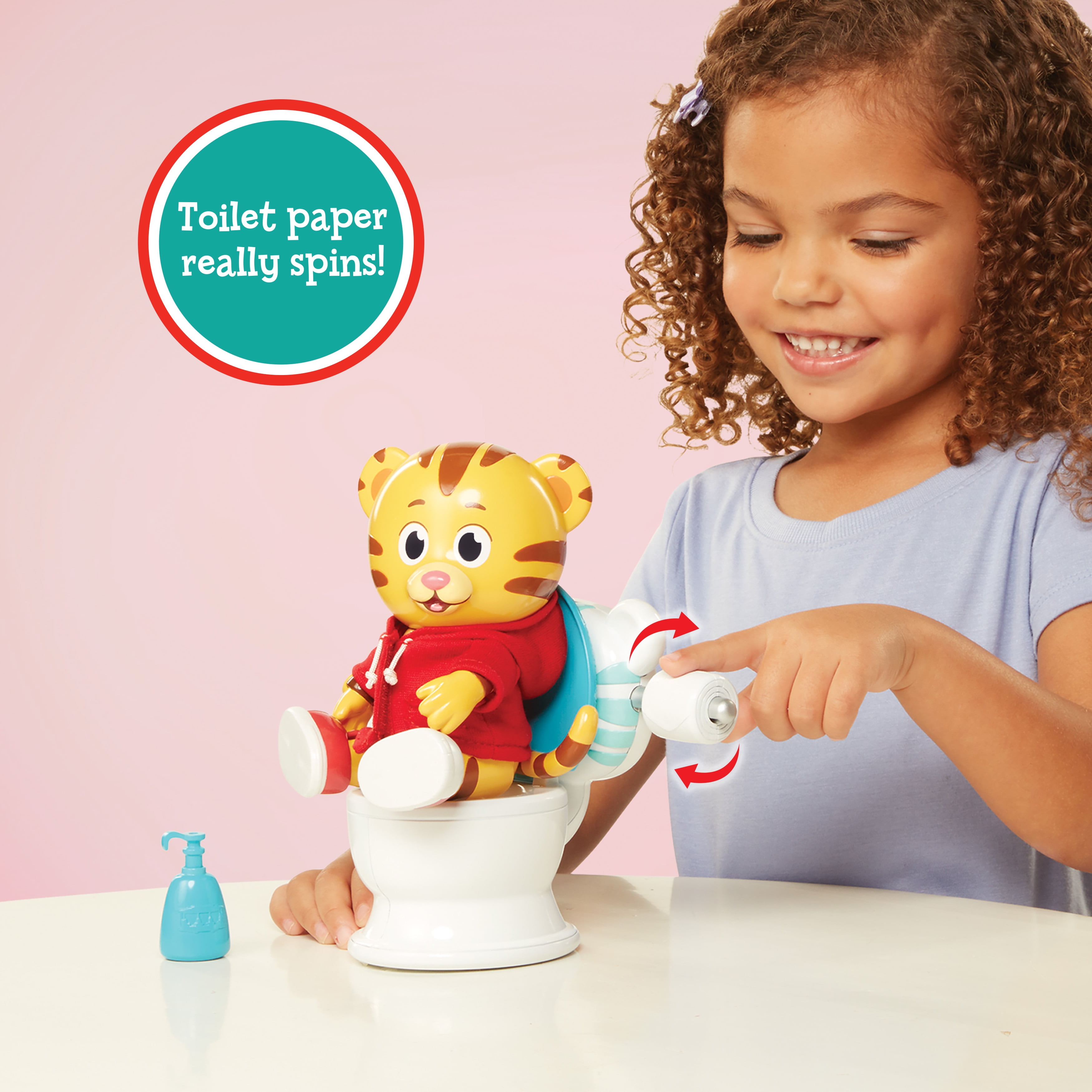 Daniel Tigers Neighborhood Potty Time Daniel 5 Piece Playset with Music and Sounds
