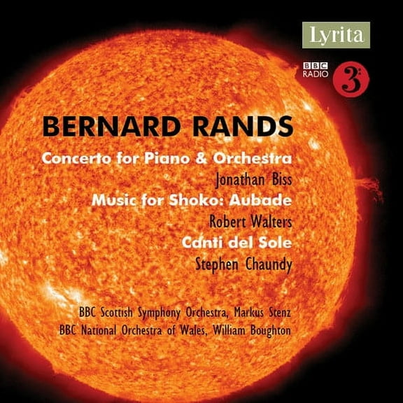 Rands / Biss / Bernard - Orchestral Works - Music & Performance - CD