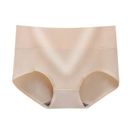 

Zerlibeaful Underwear Women Lace Open File Temptation Plus Size Panties Free Breifs Solid Color Mid Waist Polyester Panties