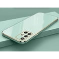 thumbnail image 4 of Compatible with Galaxy A51 4G Case Cover Cute Full Camera Lens Protection &Luxury Electroplate Plated Shockproof Edge Bumper TPU Protective Phone Cases for Samsung Galaxy A51 4G-Light Green, 4 of 16