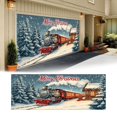 thumbnail image 1 of Banderín Navideño Decoraciones Para Puertas De Garaje Decoración Navideña Invierno Gran Cubierta Decorativa Para Puertas Interior Exterior Para Fiestas Navideñas Artículos Para Fiestas, 1 of 4