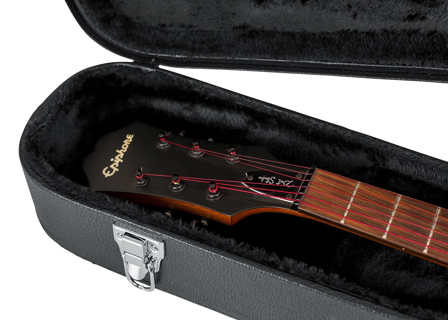 Semi-Hollow Guitar Deluxe Wood Case-GW-335-BROWN - Gator Cases