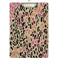 thumbnail image 2 of Coolnut Sexy Leopard Print Acrylic Clipboard with Low Profile Gold Metal Clip Standard A4 Letter Size Decorative Clipboards for Office,Jobsite,Medical,School, 2 of 7