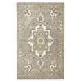 thumbnail image 3 of Alora Decor Makalu 3' x 5' Oriental Medallion Gray/Natural Hand-Tufted Area Rug, 3 of 3