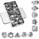 thumbnail image 1 of Cortadores de Galletas de Acero Inoxidable, 30 Piezas Moldes para Galletas con Formas de Estrella, Corazón, Flor y Más - Juego de Cortador Circular, Pasteles, Frutas y Galletas de Halloween, 1 of 4