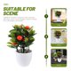 thumbnail image 3 of unbranded Árbol Artificial En Maceta Verde Oliva Para Interior Y Exterior, 3 of 6