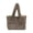 Coffee color, variant on Stylish Large Top Handle Bag Women Soft PlushFur--Handbag Spacious Commuting Shoulder Bag for Travel Daily Essential