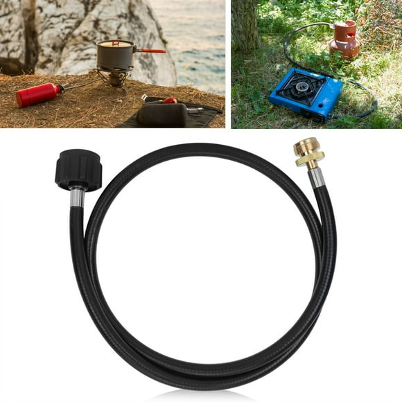 Propane Hose, Propane Hose Adapter Gas Hose Tank Adapter 1"-20 Outer Diameter  Sealing Easy To Use  For Camping For BBQ Grill BBQ Grill BBQ Grill For Stove