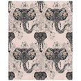 thumbnail image 3 of ABPHQTO Juego de cama de 3 piezas Funda nórdica de elefante con 2 fundas de almohada para la decoración de la habitación del hogar, 3 of 4