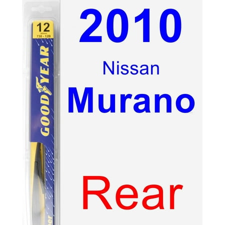 2010 Nissan Murano Rear Wiper Blade - Rear