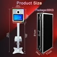 thumbnail image 2 of WideMeet Portable 15.6in Touch Screen DSLR Photobooth Machine with Flight Case Packing for Party, 2 of 7