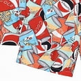thumbnail image 7 of CAICJ98 Boys Summer Outfits Short Sleeve Hawaiian Shirt and Shorts Vacation Set for Kids Toddler Summer Clothes Set (Red,7-9 Years), 7 of 7