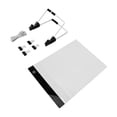 thumbnail image 3 of QIILU LED Copy Table Gentle Light Convenient Dimming LED Light Board Rhinestone Painting Copy Table For DIY Craft Calligraphy,LED Copy Table,Light Pad, 3 of 8