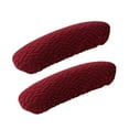 thumbnail image 3 of deevoka 2Pcs Office Chair Armrest Covers Armchair Arm Covers Elastic Slipcovers Washable Red, 3 of 9