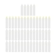thumbnail image 2 of Plant Markers, Reusable Waterproof Plastic Plant Labels, Garden Tags for Seedlings, Herbs, Flowers, Vegetables, Outdoor Garden Plant Identification Tags (White-50pc), 2 of 6