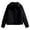 Black, variant on "Women's Fashionable Short Wool Blend Jacket Versatile Casual Coat For All Seasons" winter coats for women