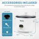 thumbnail image 4 of Arrocera Aroma ARC-393NG, 350 ml/1,4 L, 3 tazas/6 tazas, blanca, 4 of 7