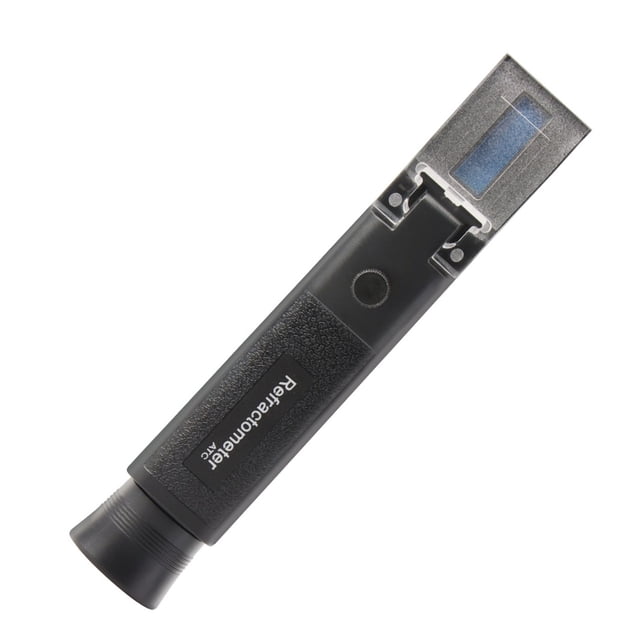 Hand Held Double Scale Beer Refractometer 0-32% Meter 1.000-1.120 SG Wort Tester Beer Brewing Specialist Hydrometer ,High Precision Measurement