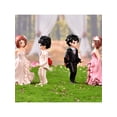 thumbnail image 5 of Miniature Couple Figurine 1 Pair Valentine's Day Proposal Couples for Doll Ornam, 5 of 11