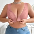 thumbnail image 6 of Push Up Bra for Women JIANLAI Full Coverage Wireless Bra Padded Seamless Bralettes Comfortable Basic Everyday Bras Pink, 6 of 9