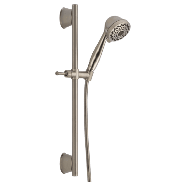 Delta Universal Showering Components 7Setting Slide Bar Hand Shower in