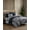 Gray, variant on Hallmart Collectibles Marilyn 8-Pc. Full/Queen Comforter and Coverlet Set, Charcoal, Full/Queen