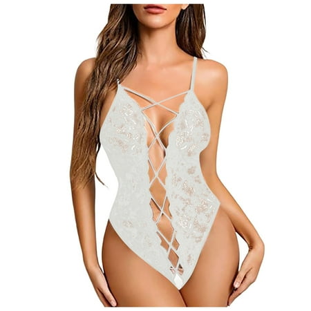 (2-Pack) Puawkoer Women s Sexy Lace Womens Lingerie Sexy Corset Set Lace Underwear Leopard Lingerie Plus Size Lingerie Sexy Lingerie Women Plus Kimono Lace Robes for Wo