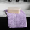 thumbnail image 5 of Mainstays Basics 8pk Washcloth Set, Purple, 5 of 5