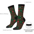 thumbnail image 6 of Colorful Unisex Novelty Pattern Crew Socks Calf Length Athletic Socks for Men Women, 6 of 8